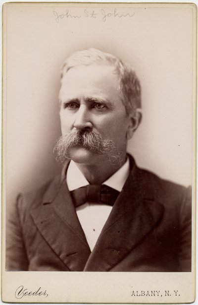John Pierce St John (1833-1916), American Politician, 8th Governor of Kansas by American Photographer